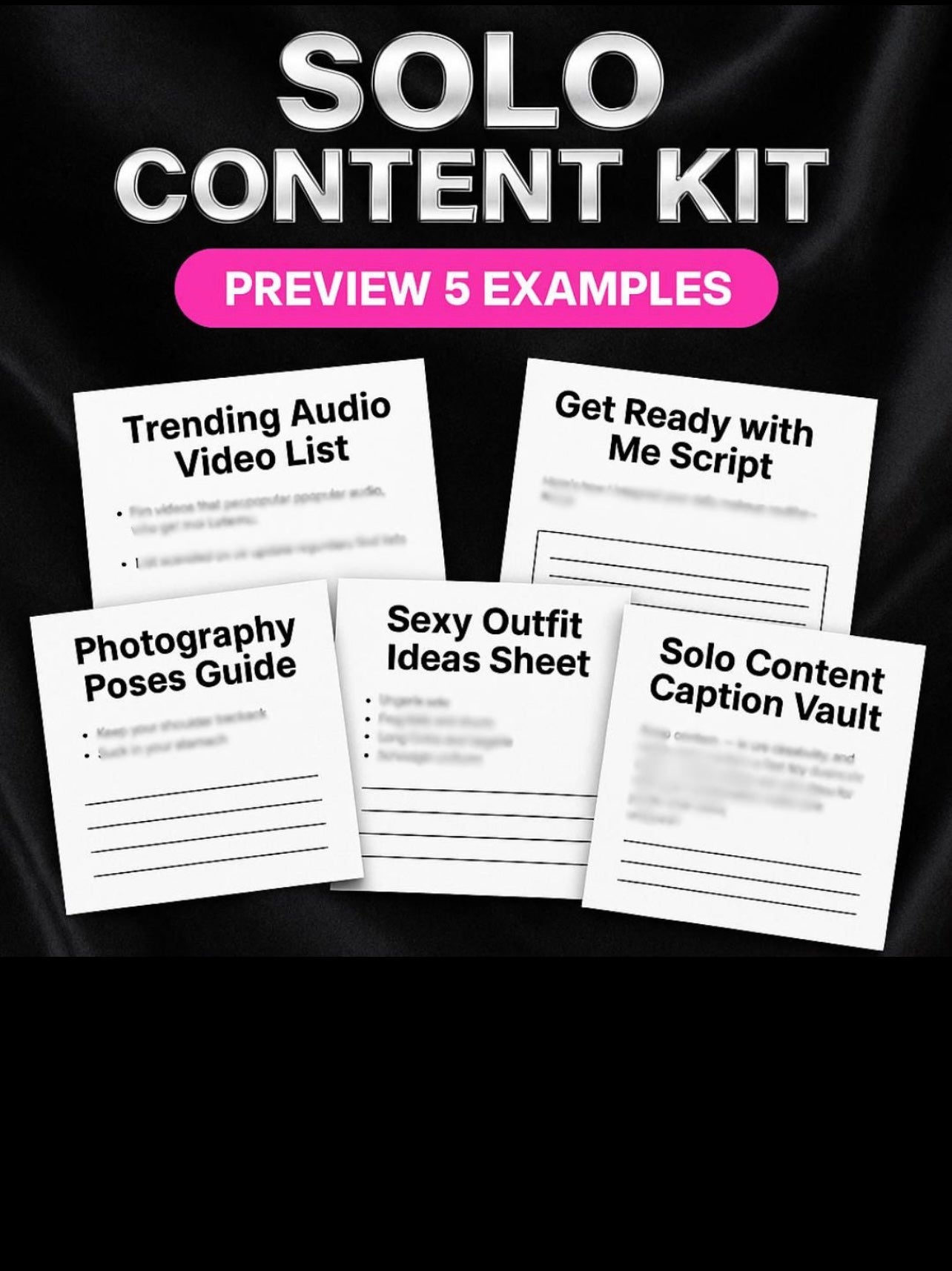 NSFW Content creator Bundles (4 links)