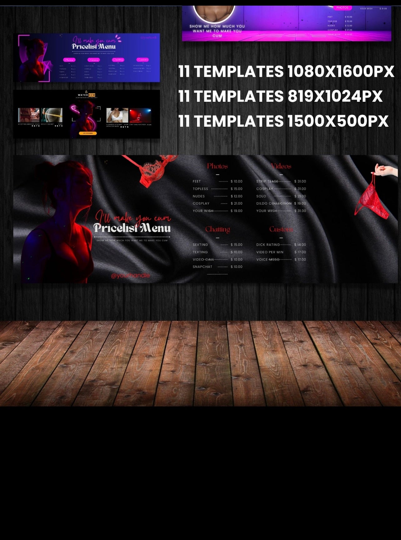 NSFW Content creator Bundles (4 links)