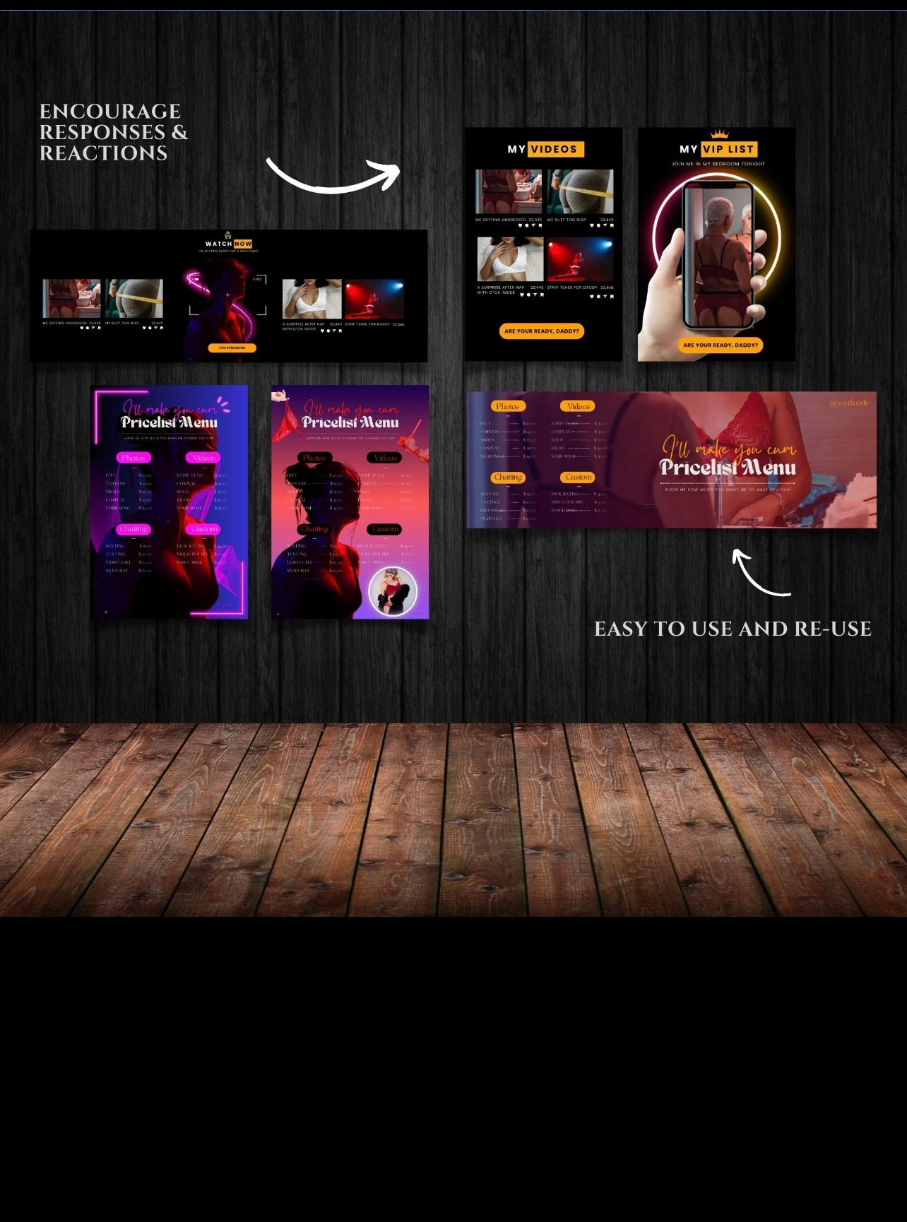 NSFW Content creator Bundles (4 links)
