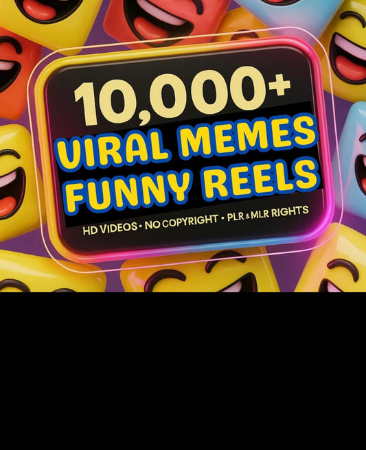 Content Creator Bundle! Short form videos and Reels (Every Niche) 50k+ videos (9 Links)