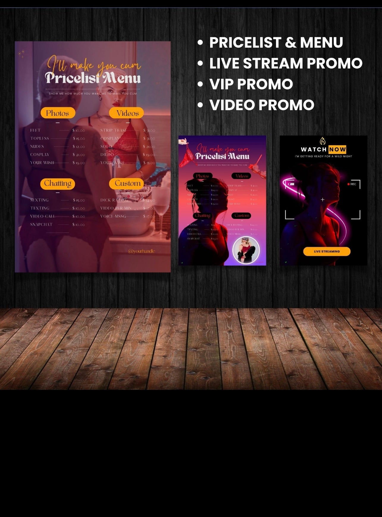 NSFW Content creator Bundles (4 links)